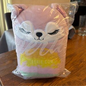 Alessi Pink Plush Toy with Rainbow Accents